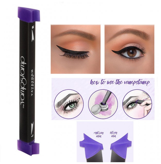 The Vamp Stamp Winged Wing Black Eyeliner NEW